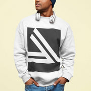 Avesa™ Double Slanted Logo Crewneck Sweatshirt