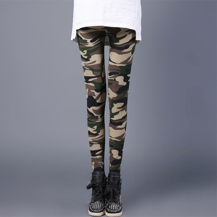 Camouflage Printed Leggings