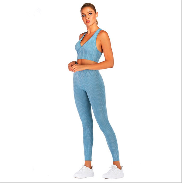 Avesa™ Tight-fitting Hip Yoga Pants and Sports Bra Set